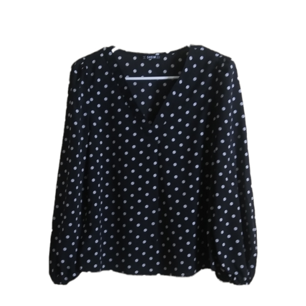 Shein Black and White shirt